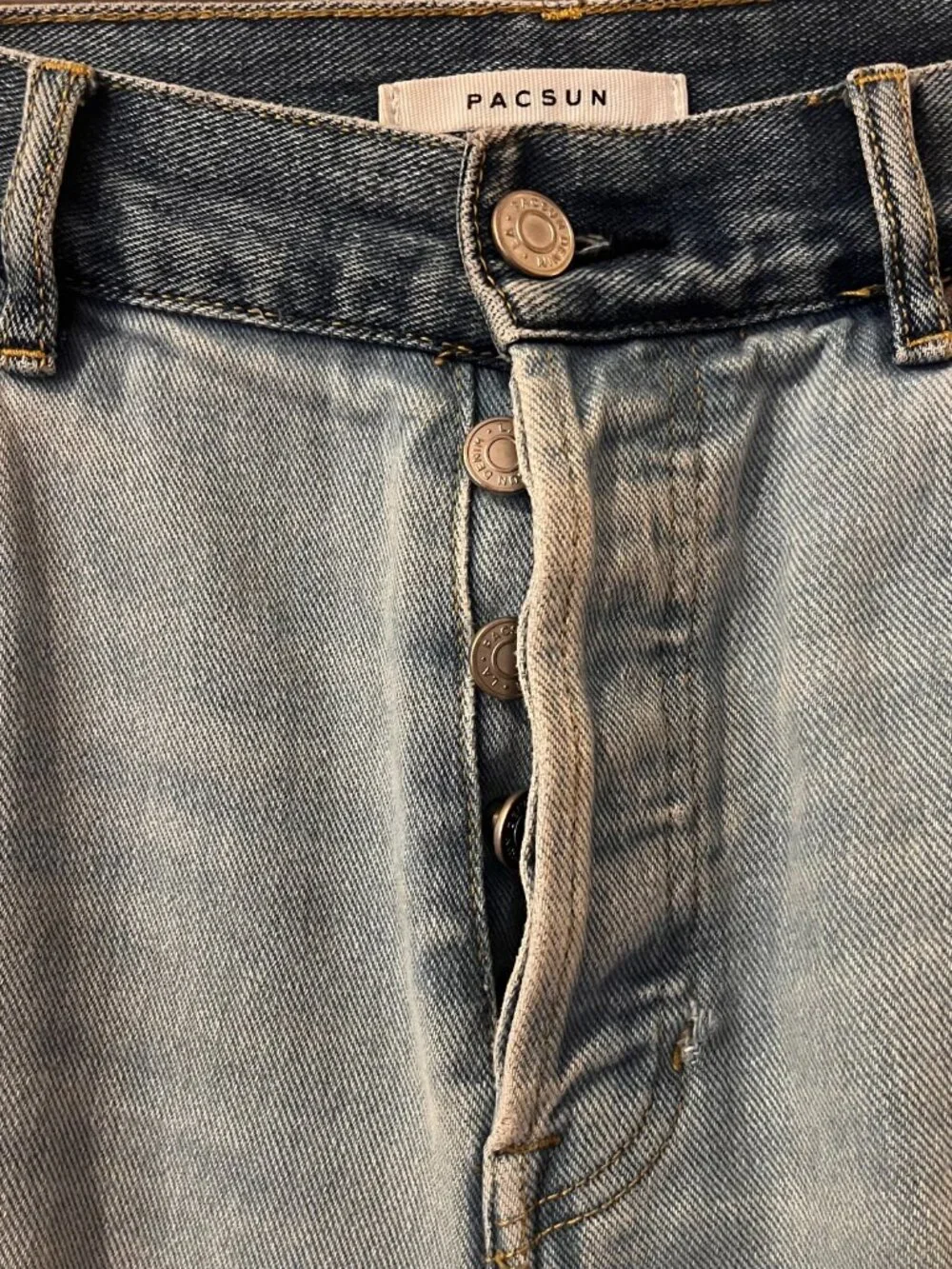 PacSun, 2-Toned Button Fly Jeans | Size 28
